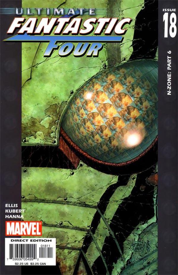 Ultimate Fantastic Four #18 cover