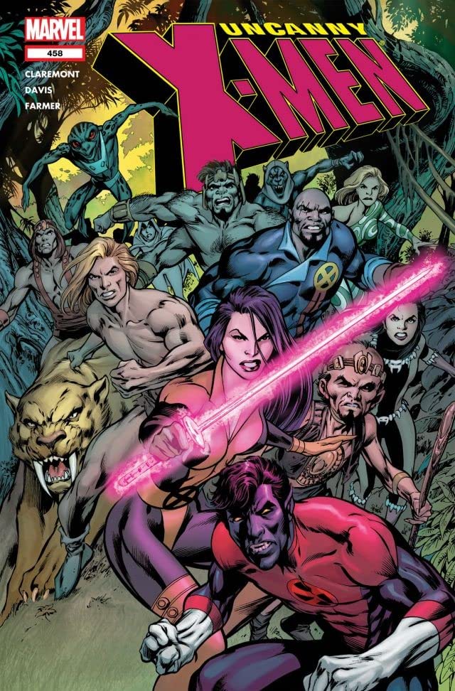 The Uncanny X-Men #458 cover