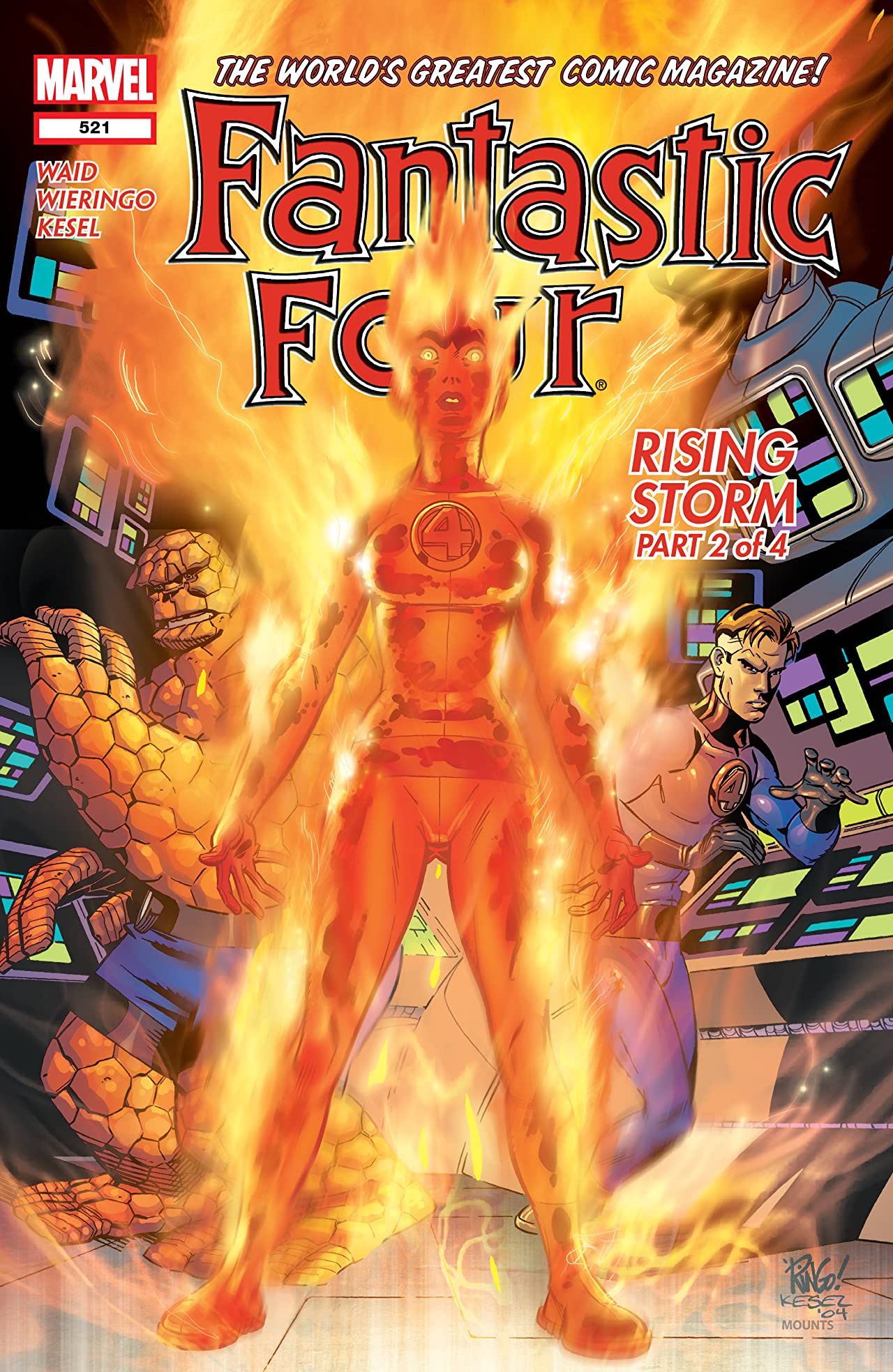 Fantastic Four #521 cover