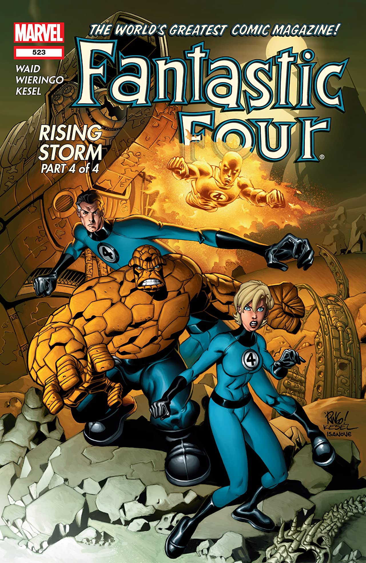 Fantastic Four #523 cover