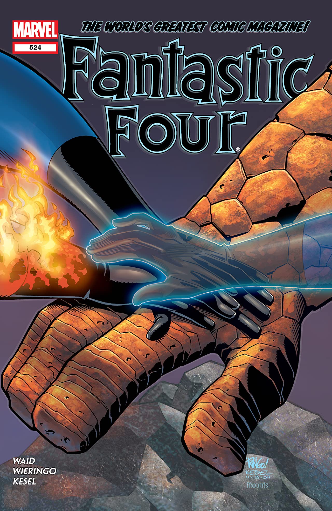 Fantastic Four #524 cover