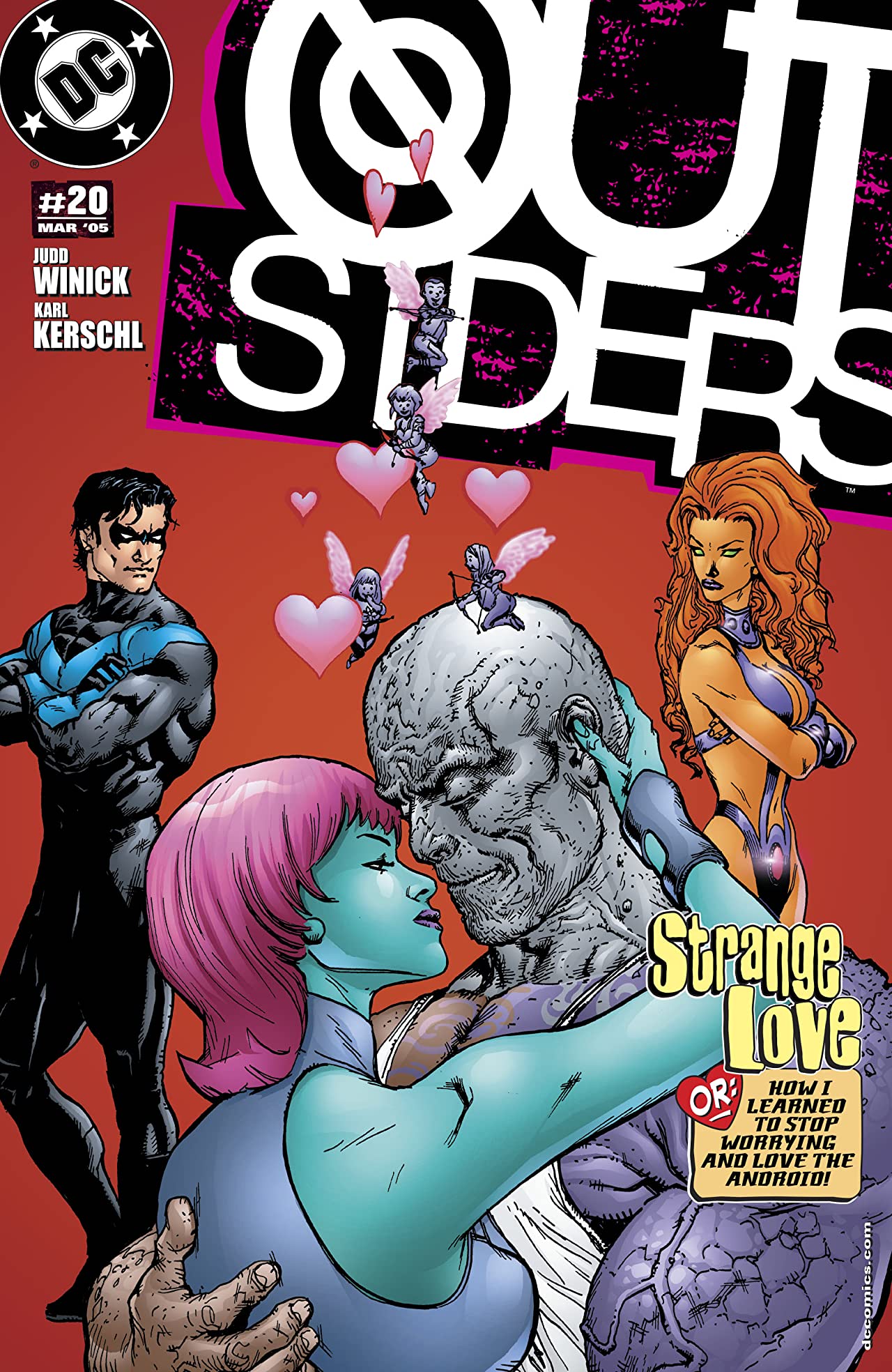 Outsiders #20 cover