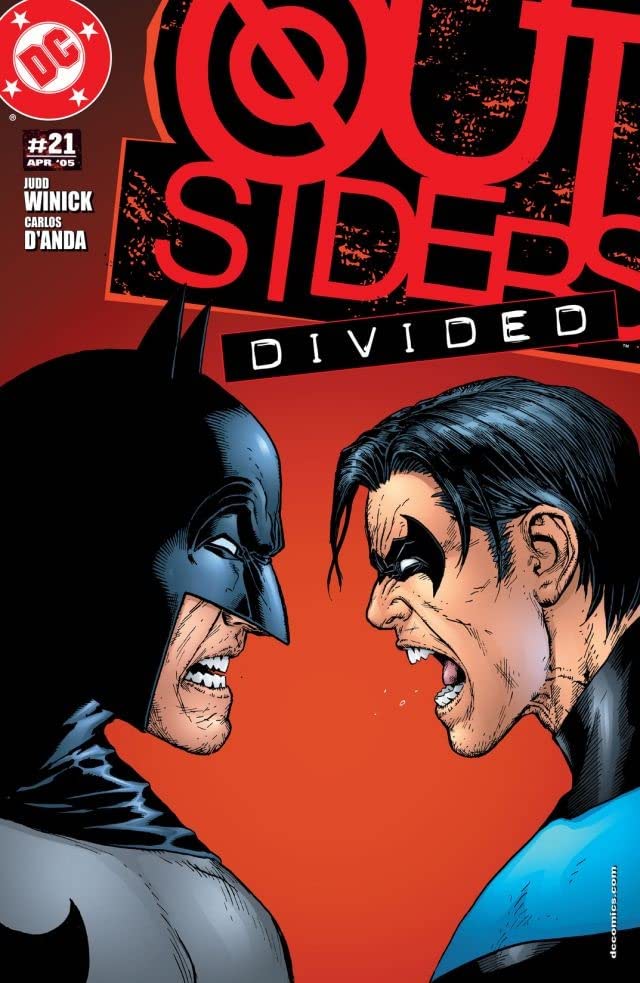 Outsiders #21 cover