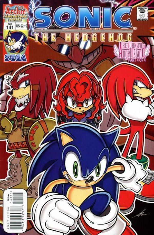 Sonic the Hedgehog #141 cover