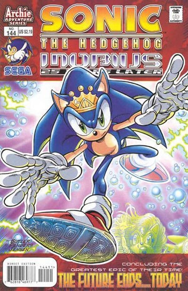 Sonic the Hedgehog #144 cover