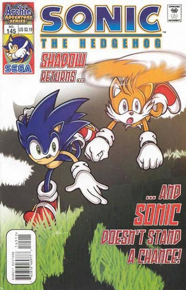 Sonic the Hedgehog #145 cover