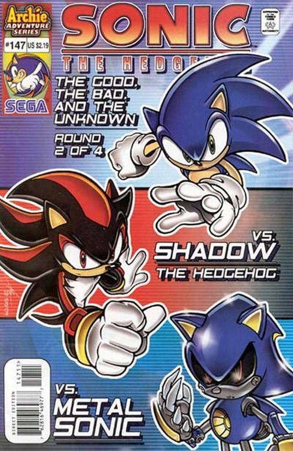 Sonic the Hedgehog #147 cover
