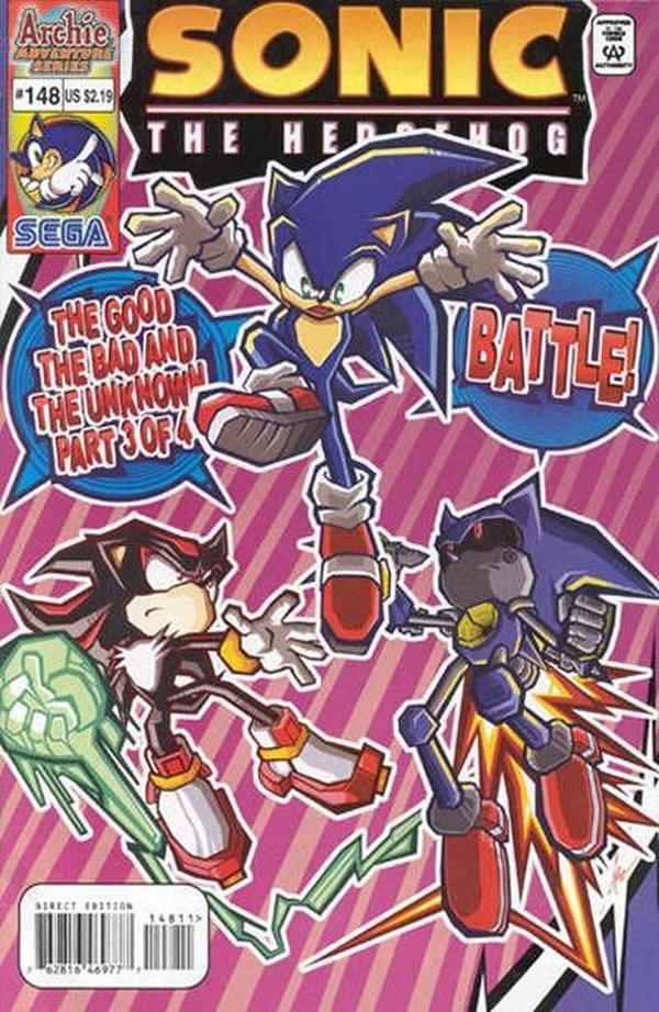 Sonic the Hedgehog #148 cover