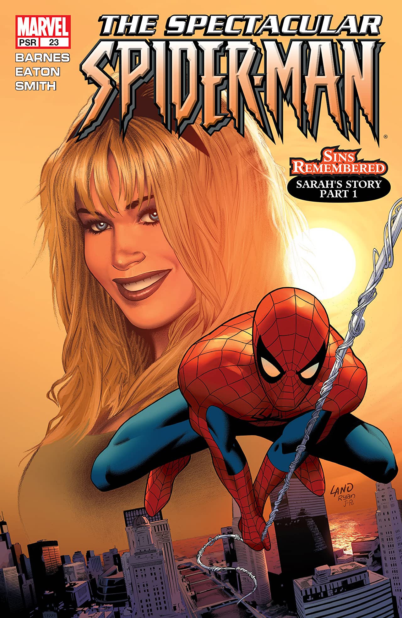 Spectacular Spider-Man #23 cover