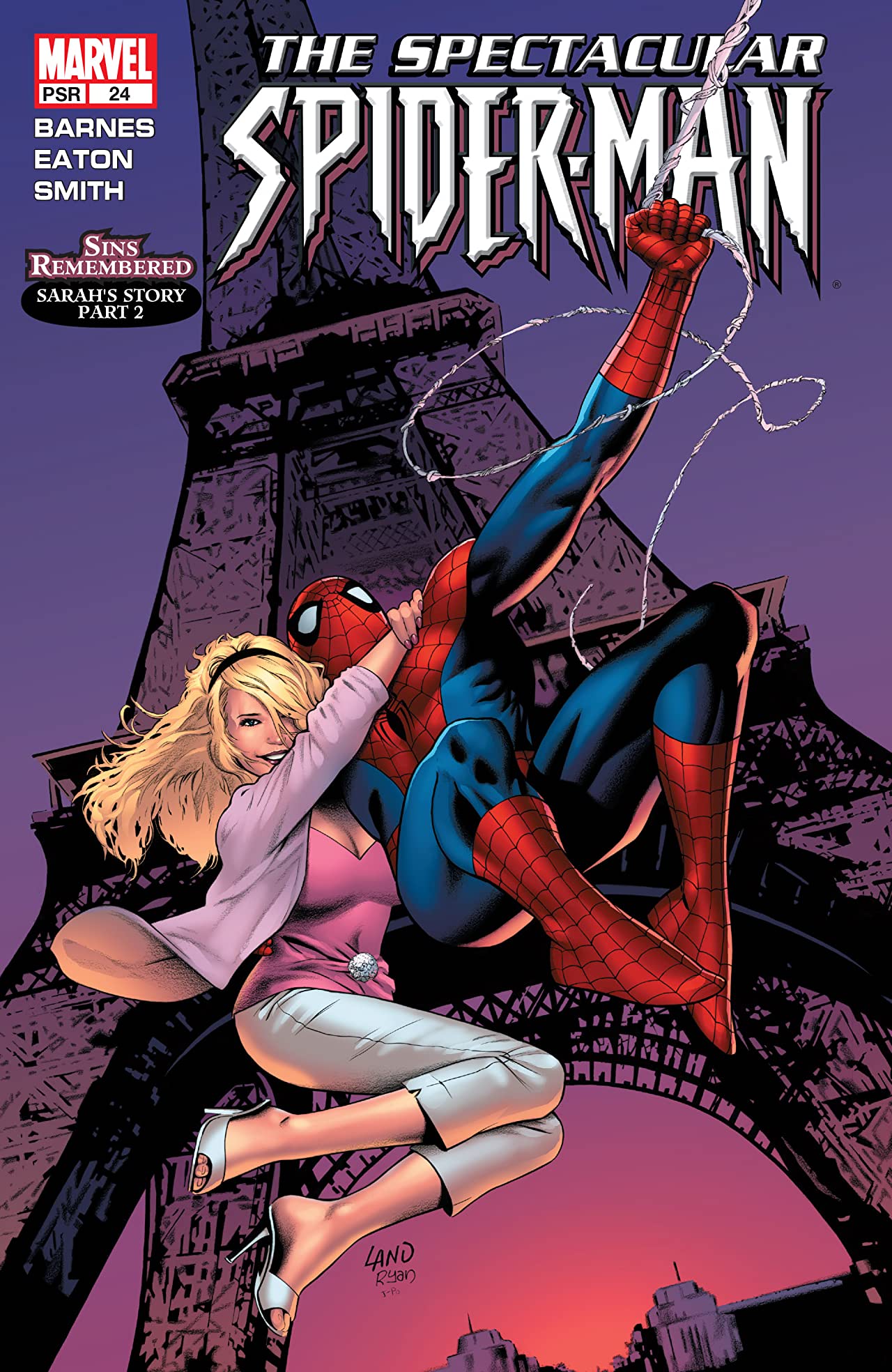 Spectacular Spider-Man #24 cover