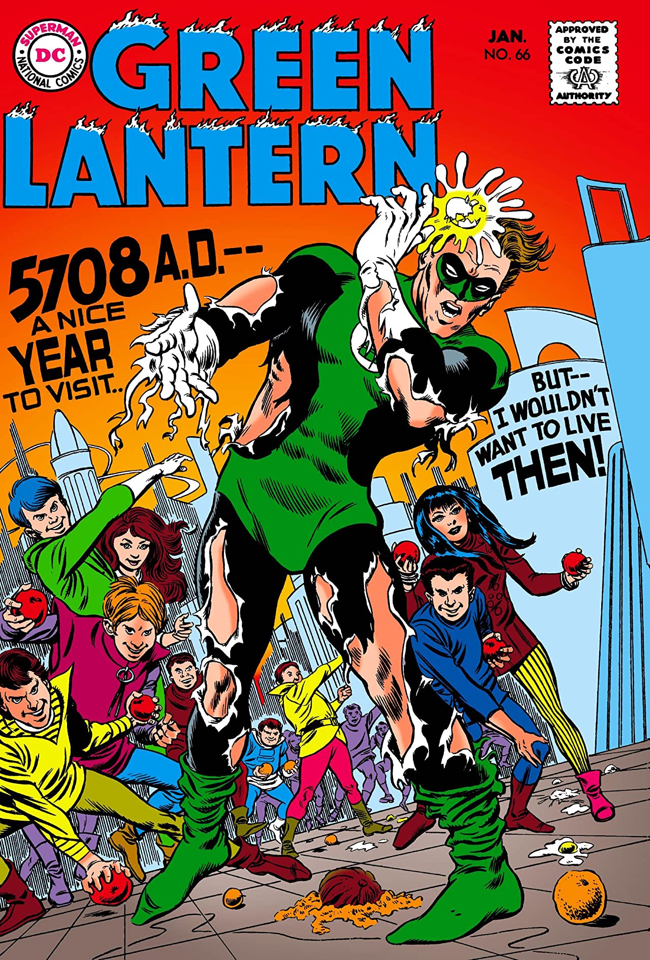 Green Lantern #66 cover