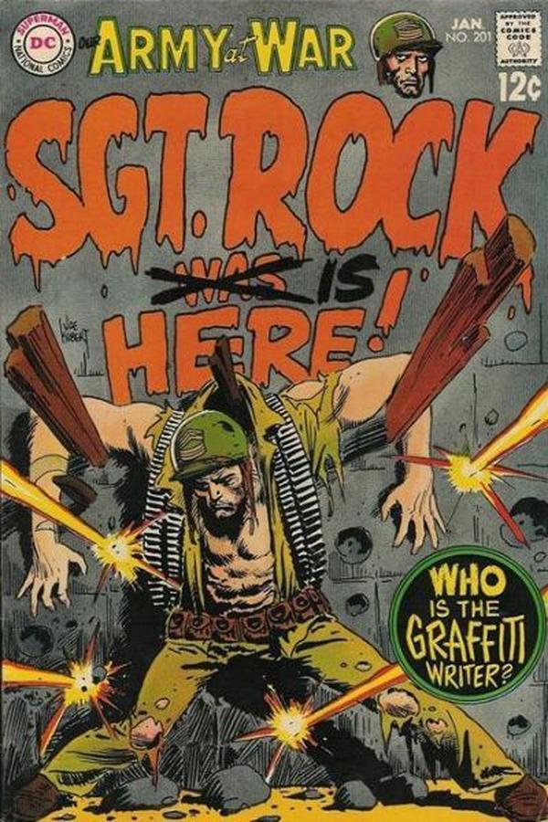 Our Army at War #201 cover