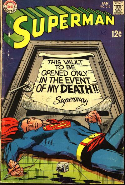Superman #213 cover