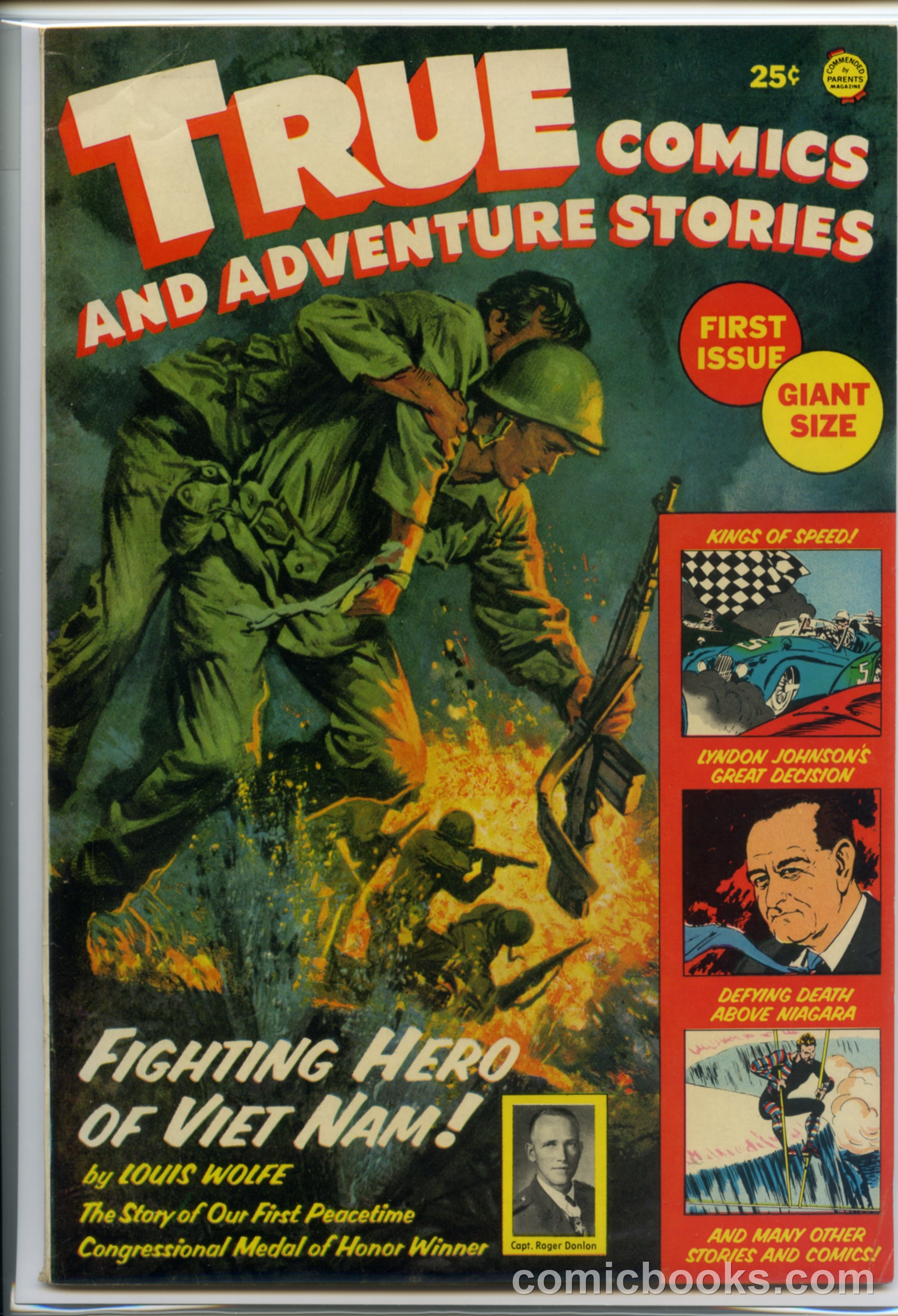 True Comics and Adventure Stories #1 cover