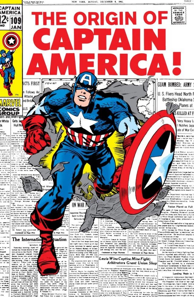 Captain America #109 cover