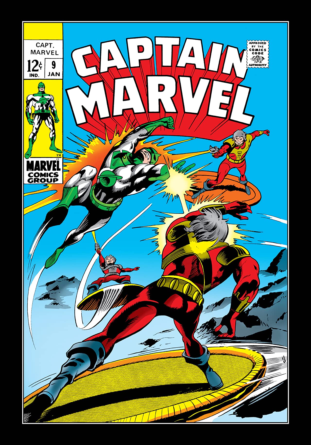 Captain Marvel #9 cover