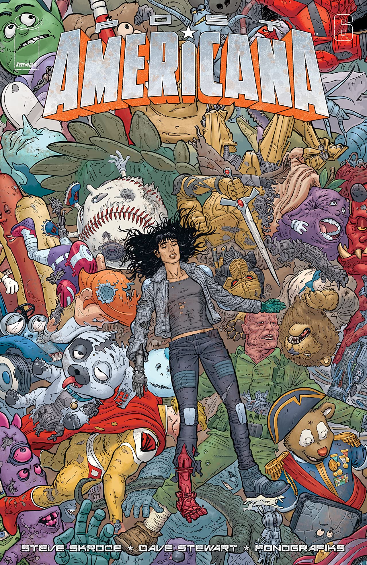 Post Americana #6 cover