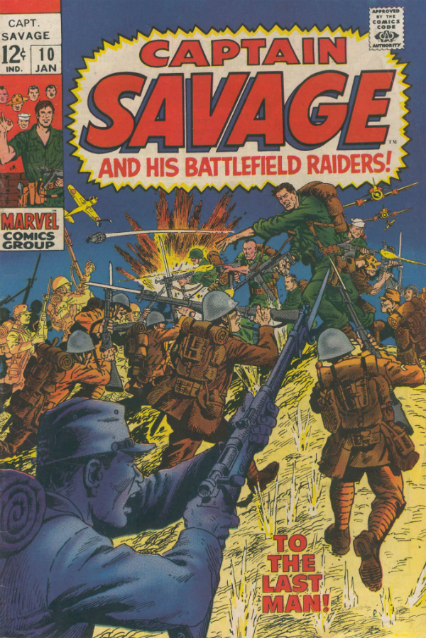 Capt. Savage and His Leatherneck Raiders #10