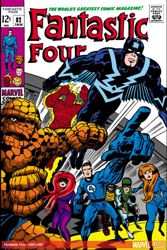 Fantastic Four #82 cover