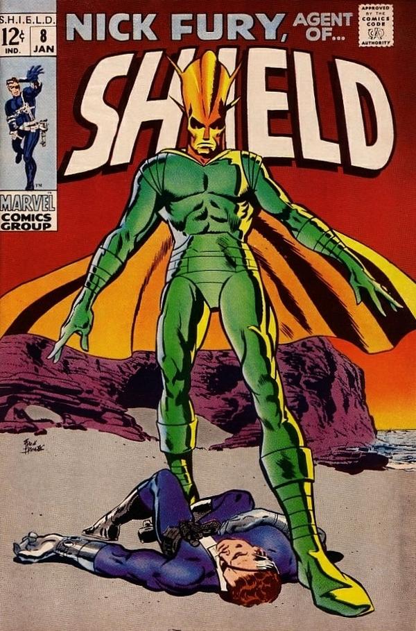 Nick Fury, Agent of SHIELD #8 cover