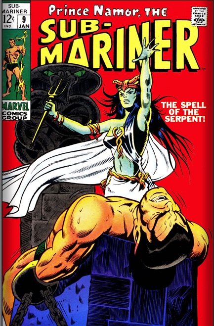 Sub-Mariner #9 cover