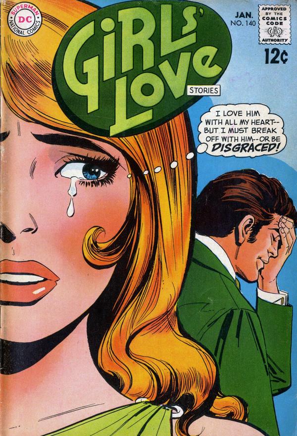 Girls' Love Stories #140 cover