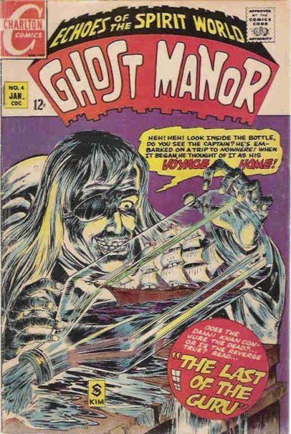 Ghost Manor #4 cover