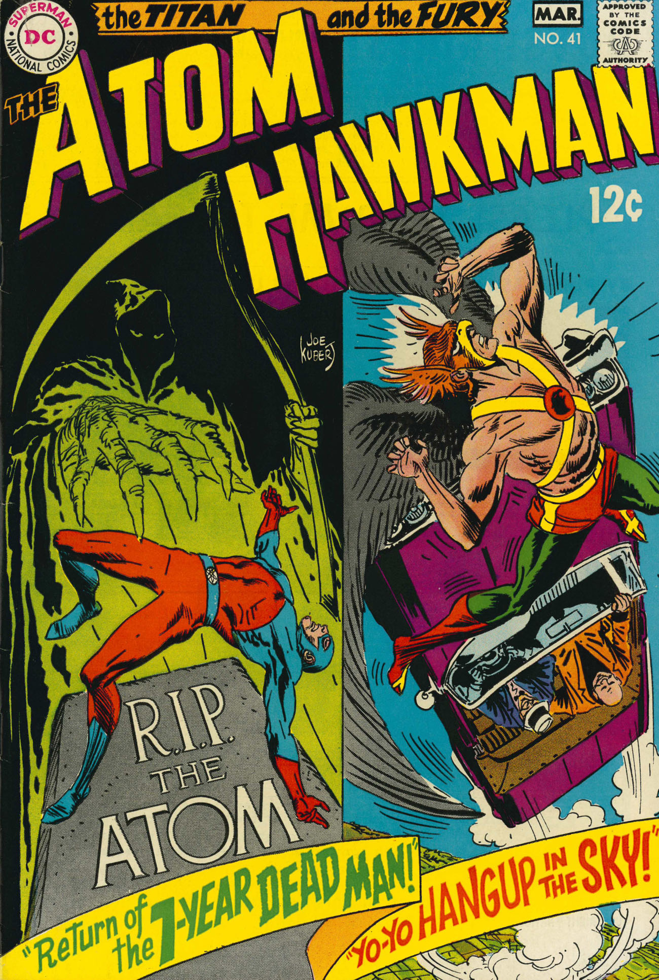 The Atom & Hawkman #41 cover