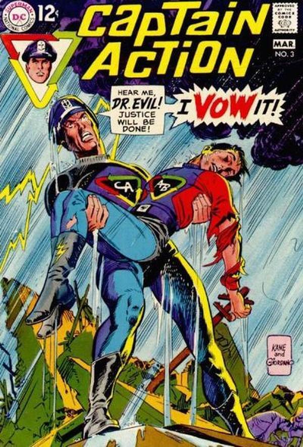 Captain Action #3 cover