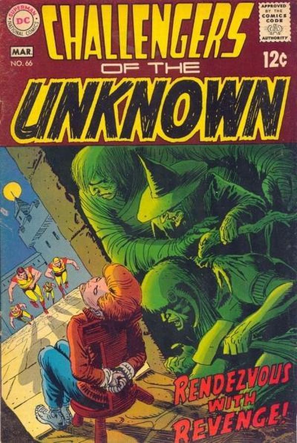 Challengers of the Unknown #66 cover