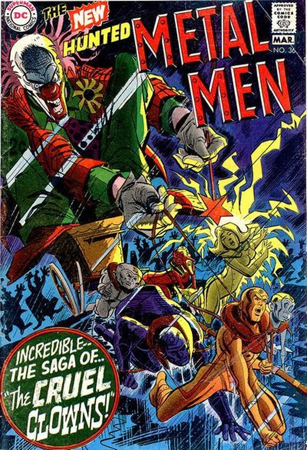 Metal Men #36 cover