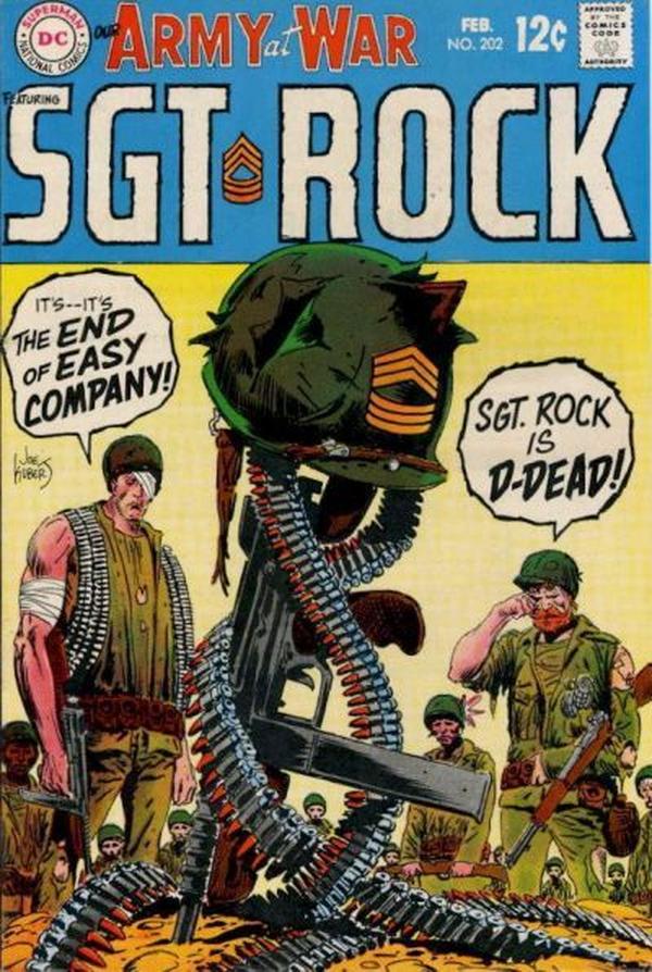 Our Army at War #202 cover