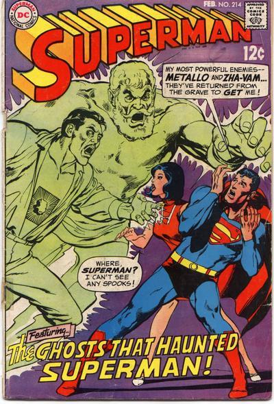 Superman #214 cover