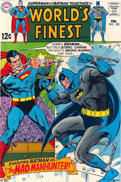 World's Finest Comics #182 cover