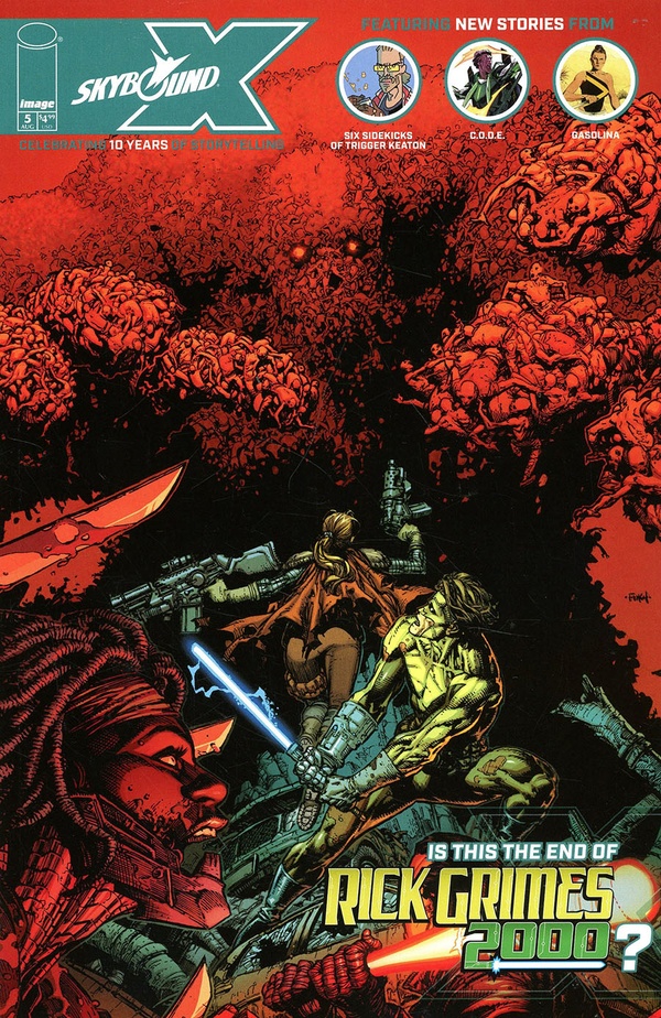 Skybound X #5 cover