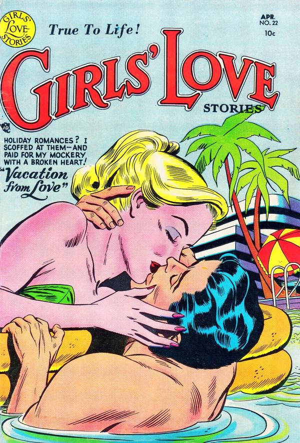 Girls' Love Stories #22 cover