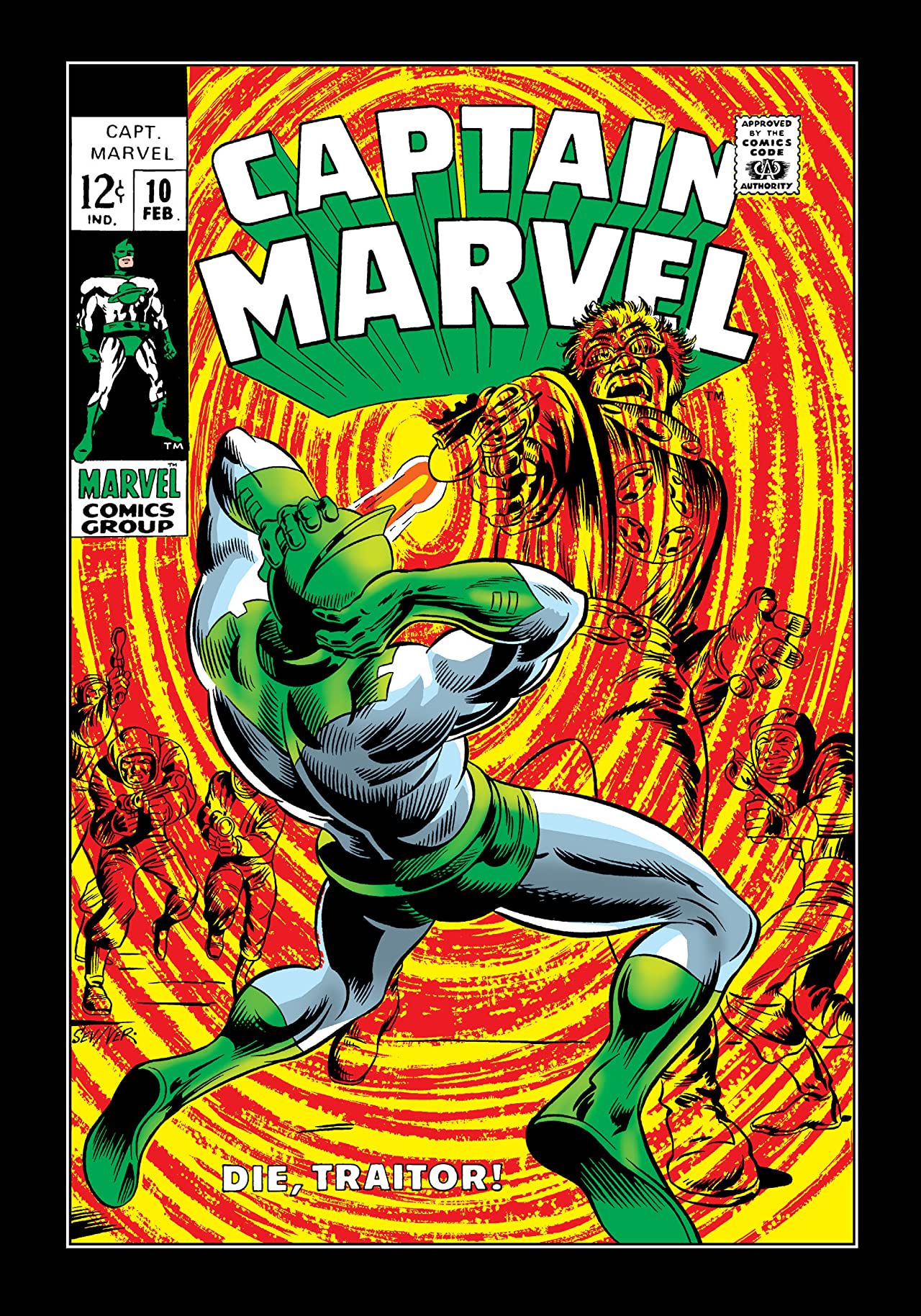 Captain Marvel #10 cover