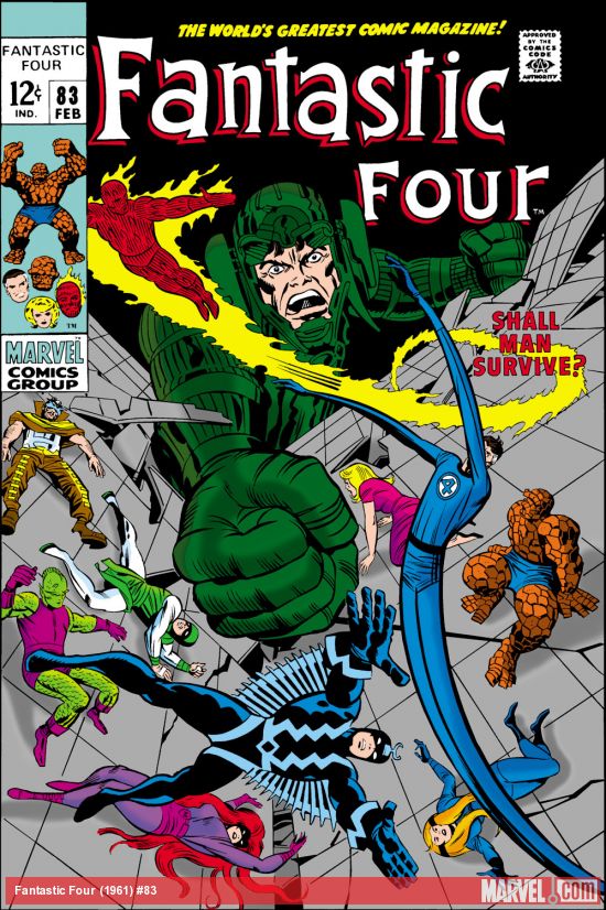 Fantastic Four #83 cover