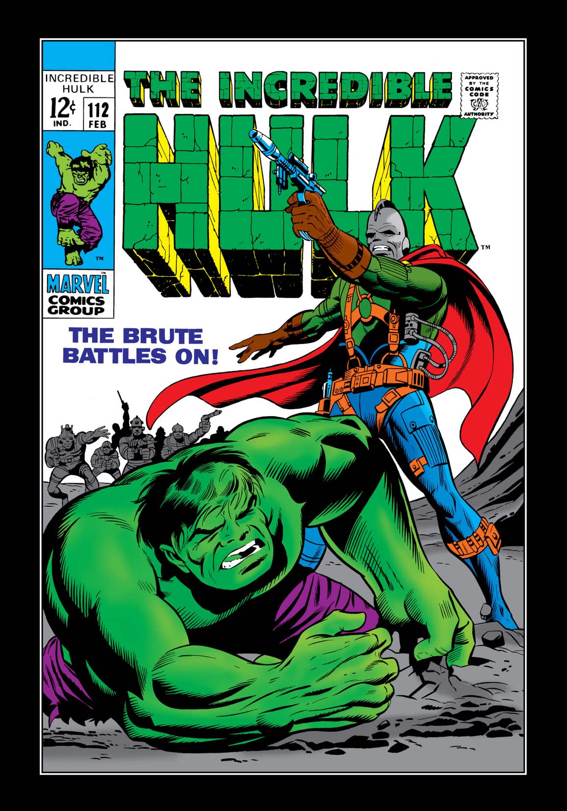 The Incredible Hulk #112 cover