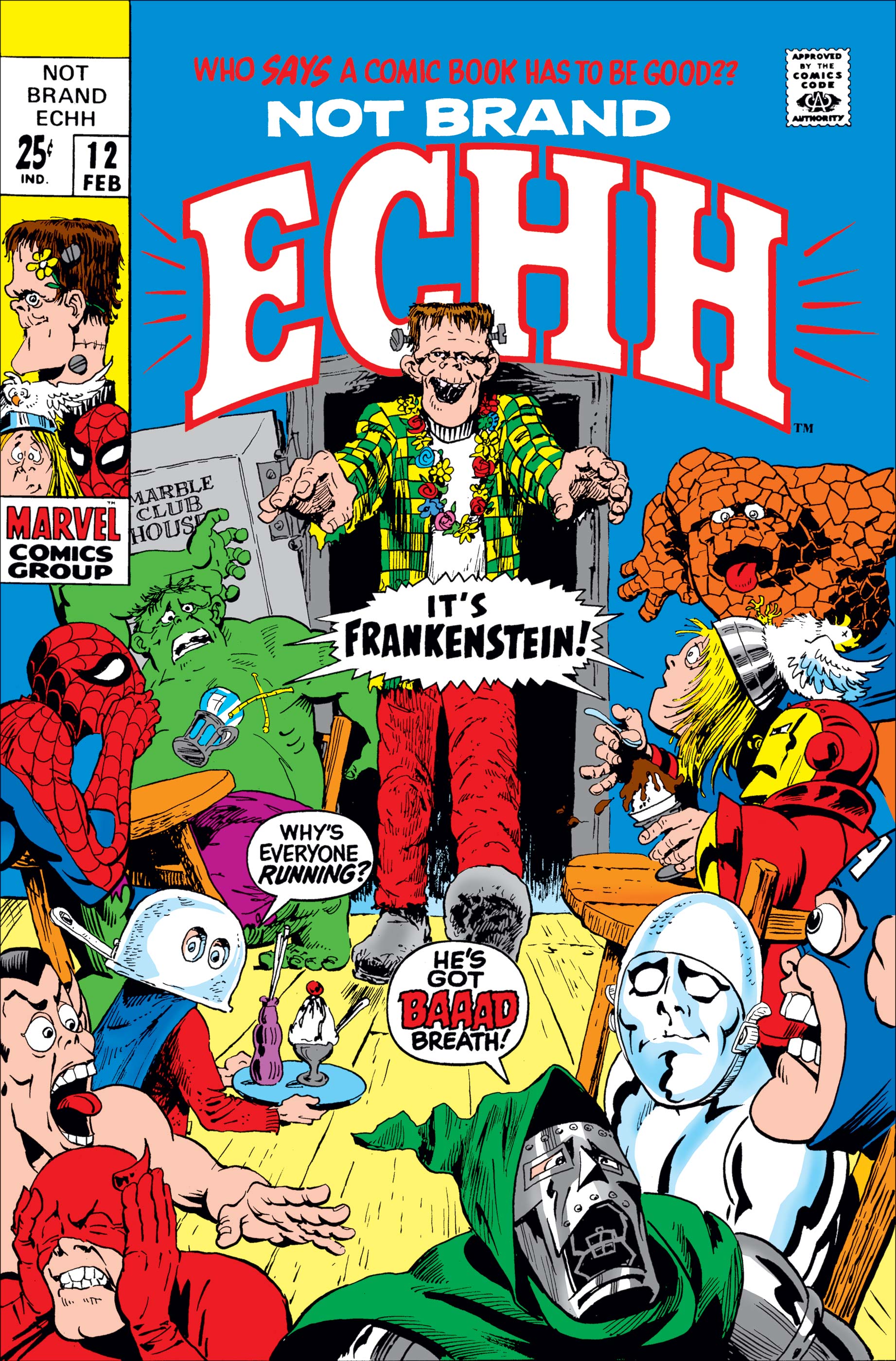 Not Brand Echh #12 cover