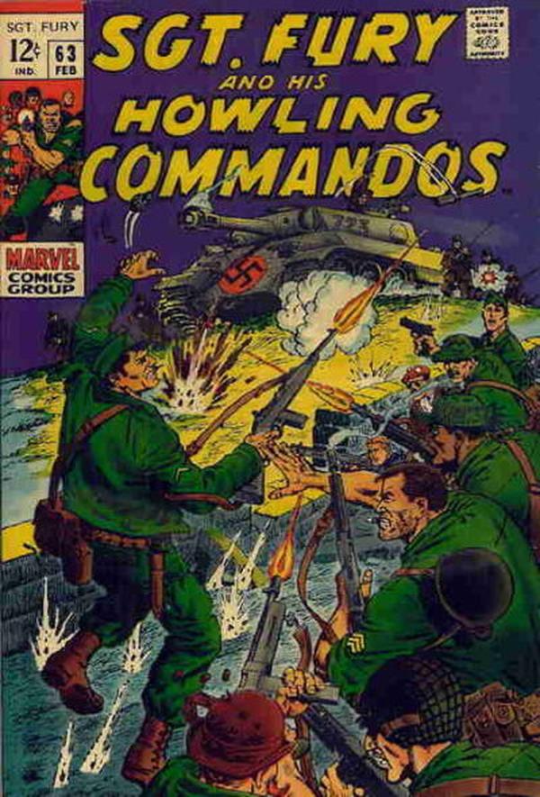 Sgt. Fury #63 cover