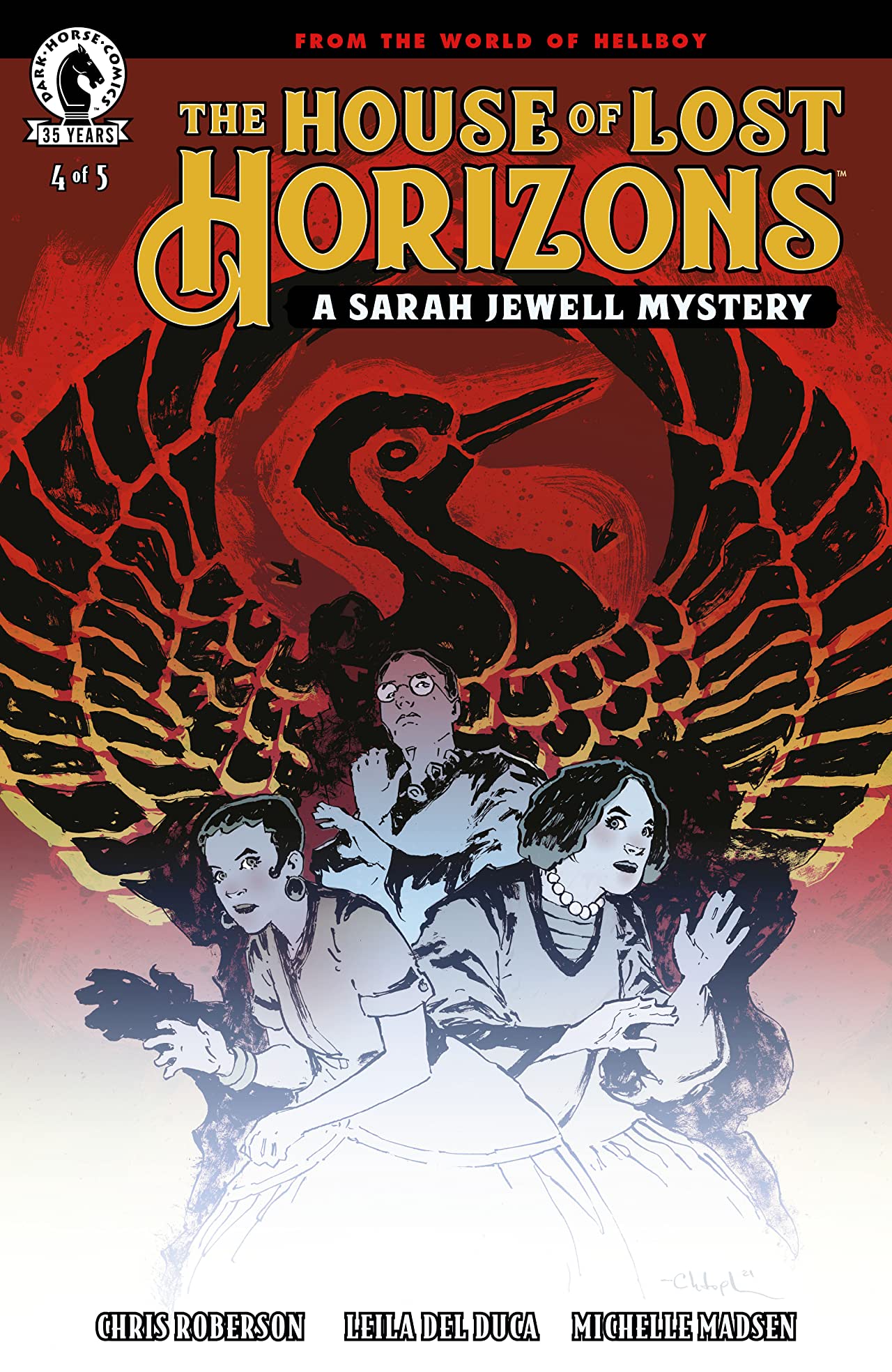 The House of Lost Horizons #4 cover