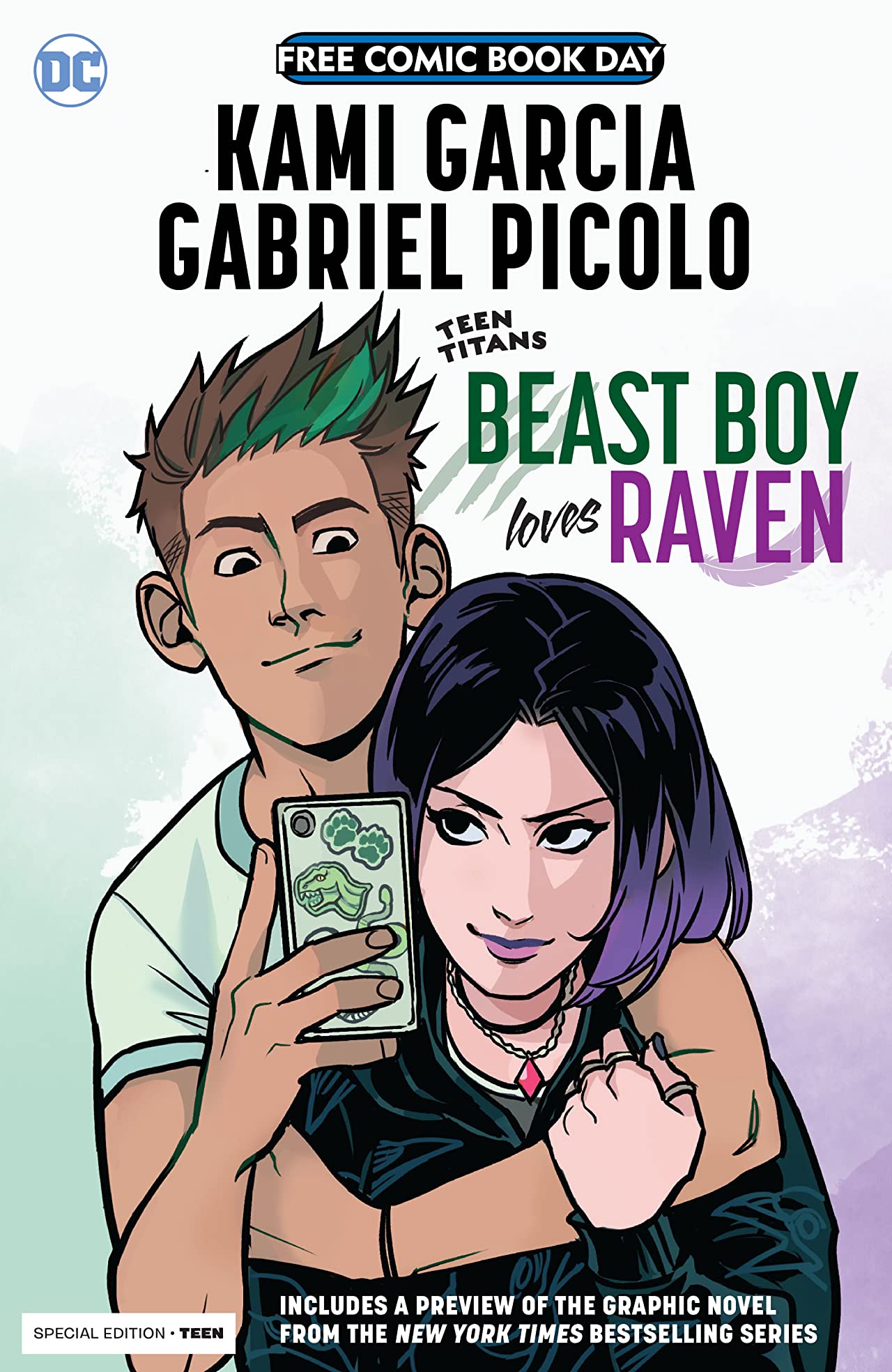 Teen Titans: Beast Boy Loves Raven Special Edition (FCBD) #1 cover