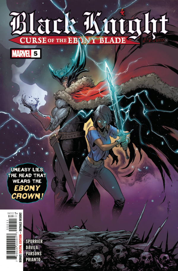Black Knight: Curse of the Ebony Blade #5 cover
