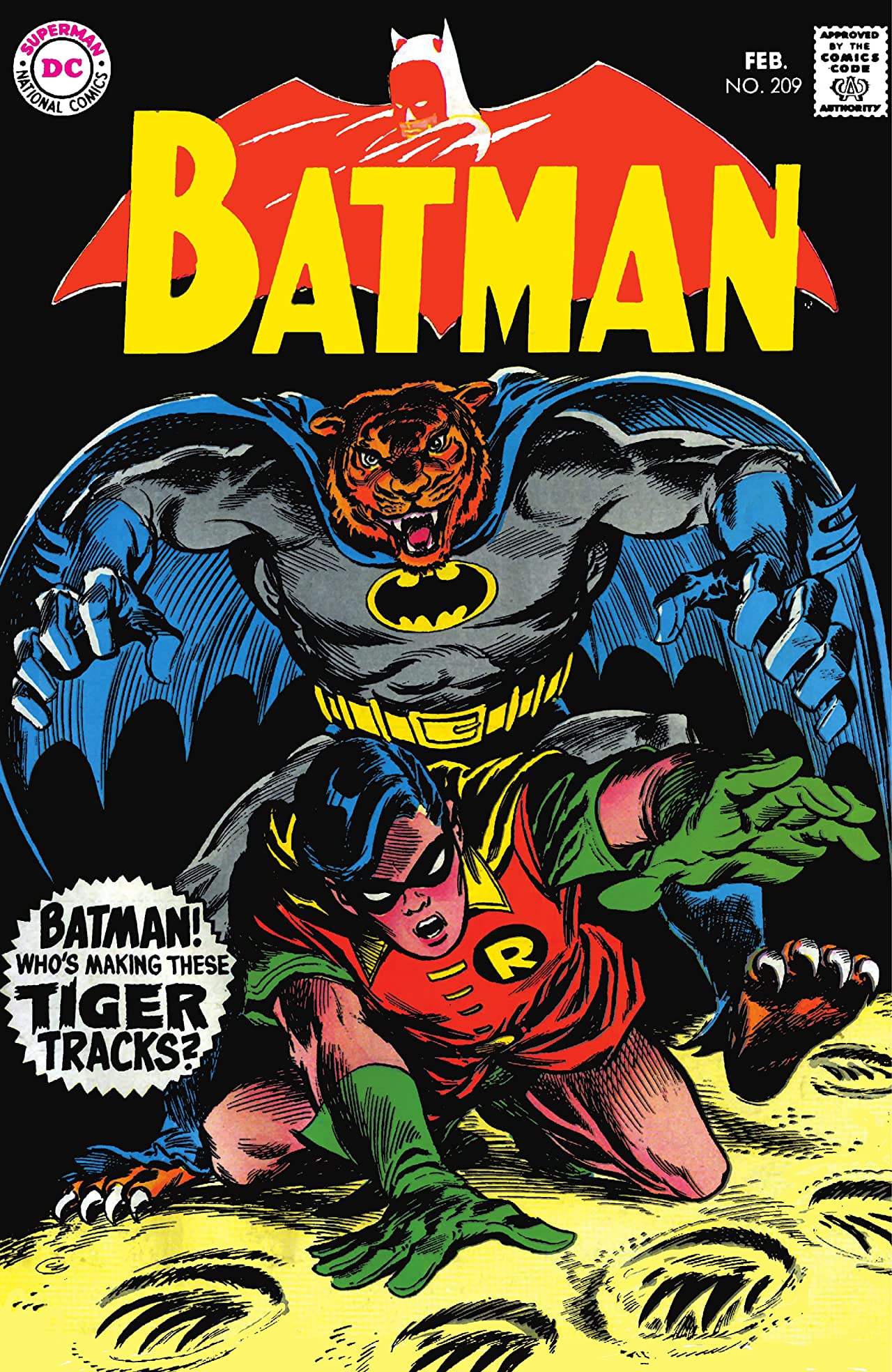 Batman #209 cover