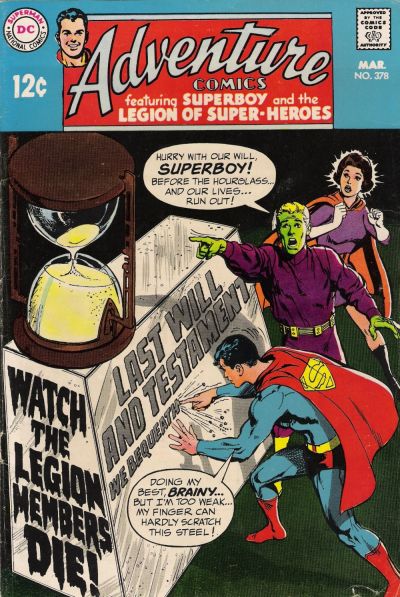 Adventure Comics #378 cover