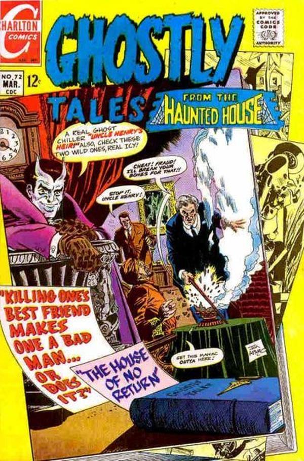 Ghostly Tales #72 cover