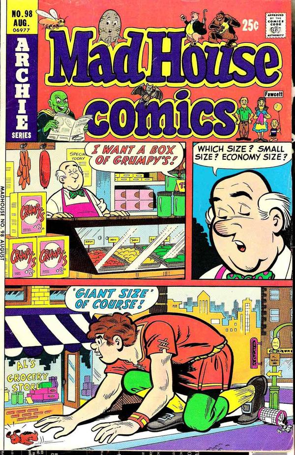 Mad House / Madhouse / Madhouse Comics #98 cover
