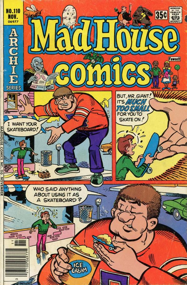 Mad House / Madhouse / Madhouse Comics #110 cover