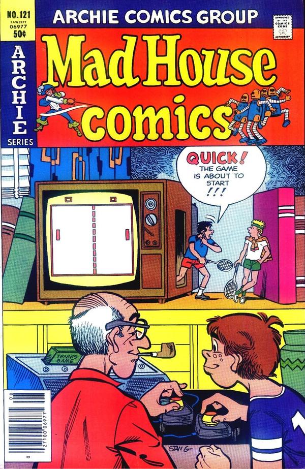 Mad House / Madhouse / Madhouse Comics #121 cover